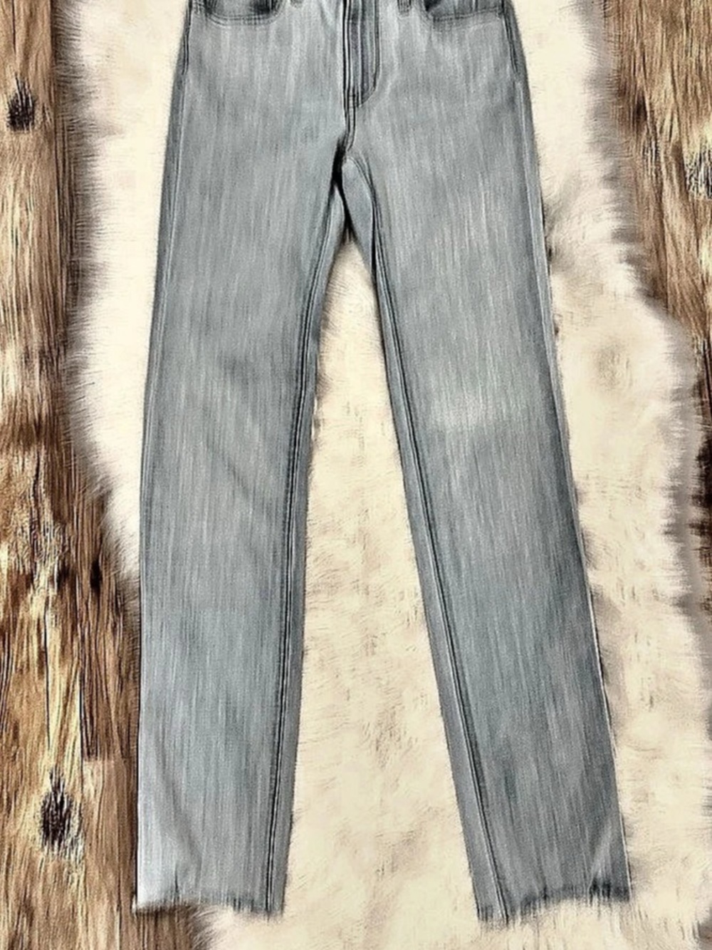 Levi's Original High Rise Straight Leg Jeans in Blue Waist 25